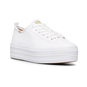Keds Triple Up Leather Platform Sneakers